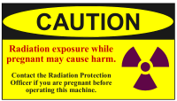 X-Ray Radiation Pregnancy Sign